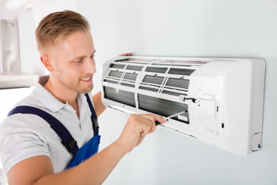 Air conditioning engineer services wall mounted unit