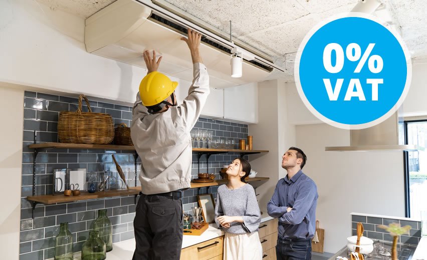 No VAT on domestic aircon